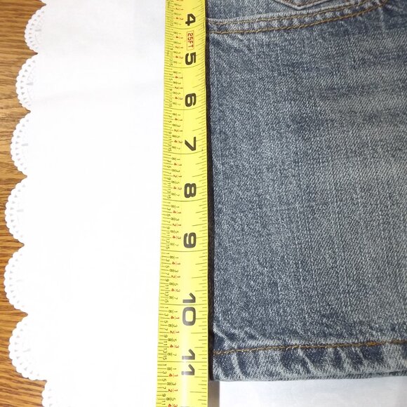 Women's Blue Denim Shorts, New with Tags, Sz. 28 - Picture 8 of 8